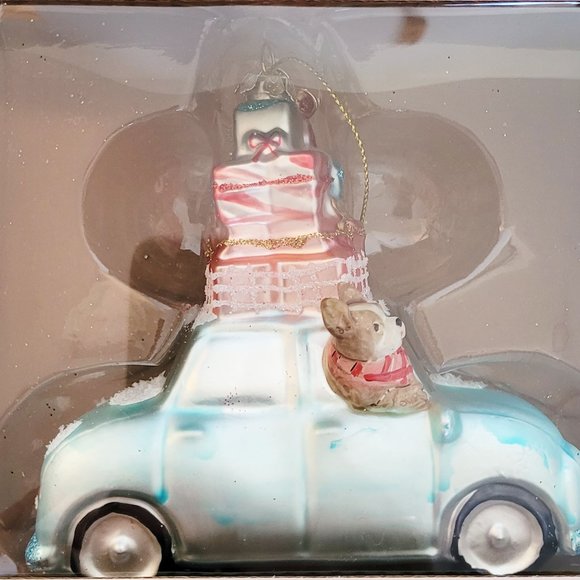 Jillian Harris X CANVAS Christmas Car Ride Glass Ornament NEW - Picture 9 of 11